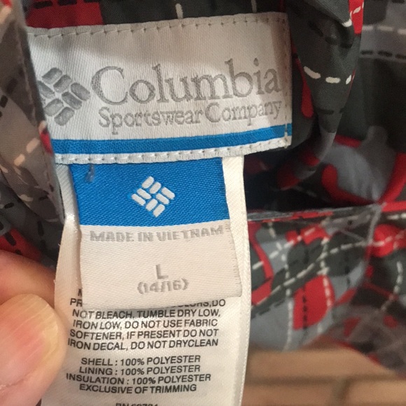 Columbia, reversible, winter jacket, L, Youth 14-16 - Picture 10 of 10